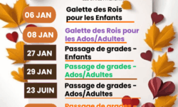 Les dates de la saison 2025-2026